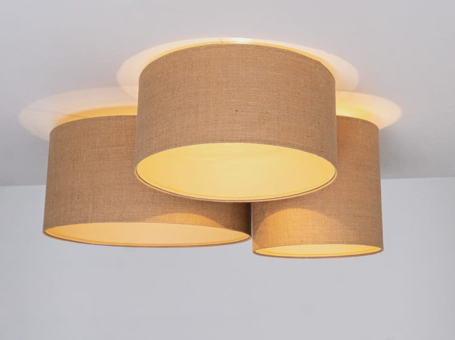 CustomForm Lámpara de techo MASALA JUTE 3R – vista principal